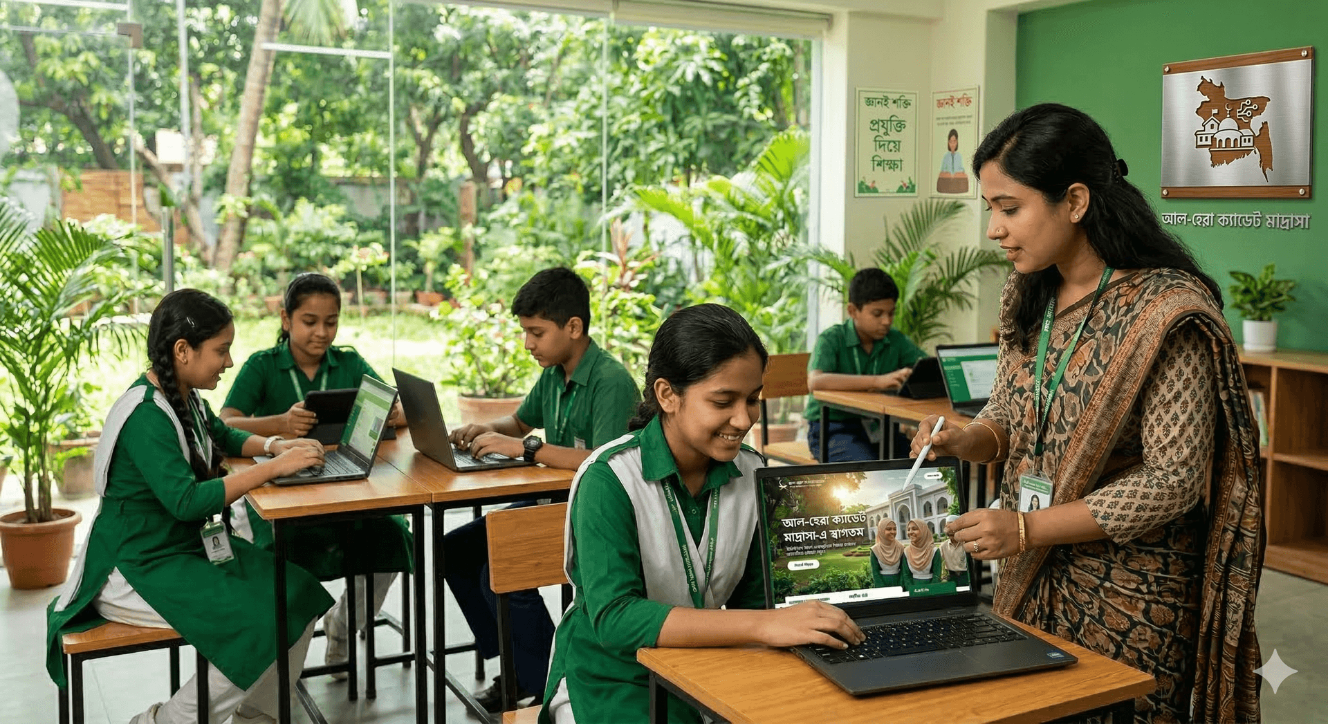 কনেক্ট আইটি ফাউন্ডেশনের সেবার চিত্র